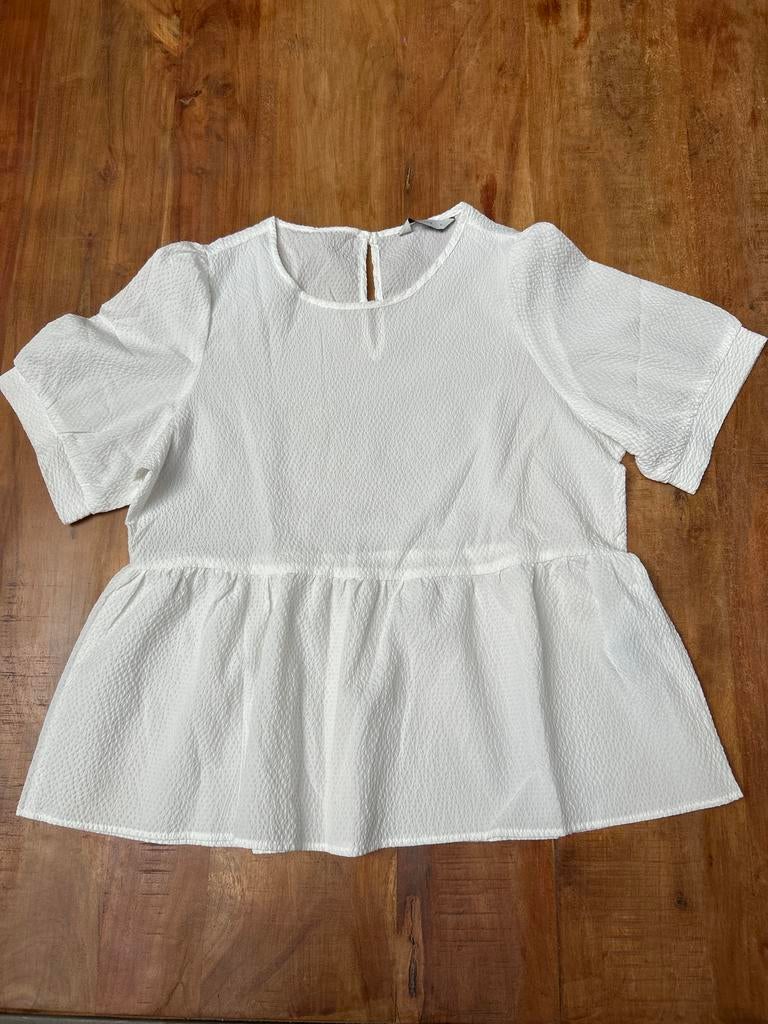 Pigalle Wit Hesje/Top Maat S, Kleding | Dames, Tops, Wit, Ophalen of Verzenden, Korte mouw, Maat 36 (S)