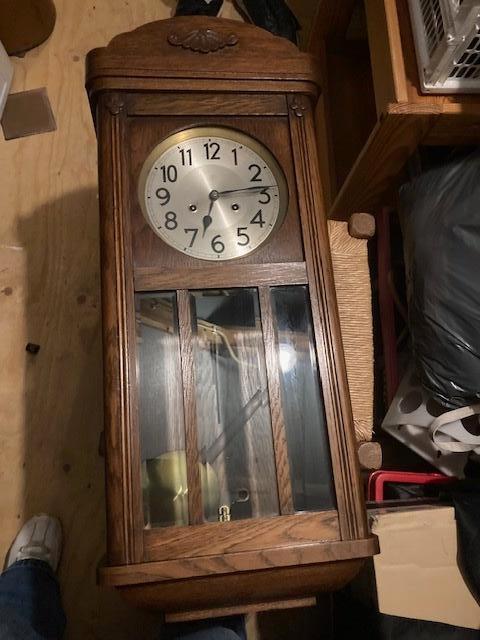 Te koop divese wand klokken Tweedehands, Ophalen, Gebruikt, Analoog, Wandklok