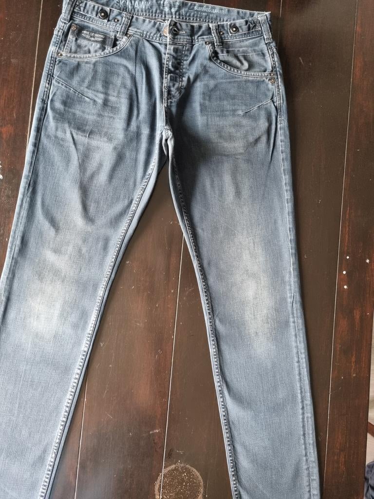 CLASSIC PME LEGEND SKYHAWK SLIM STRAIGHT JEANS SIZE 34/38, Ophalen of Verzenden, Zo goed als nieuw, Blauw, W36 - W38 (confectie 52/54)