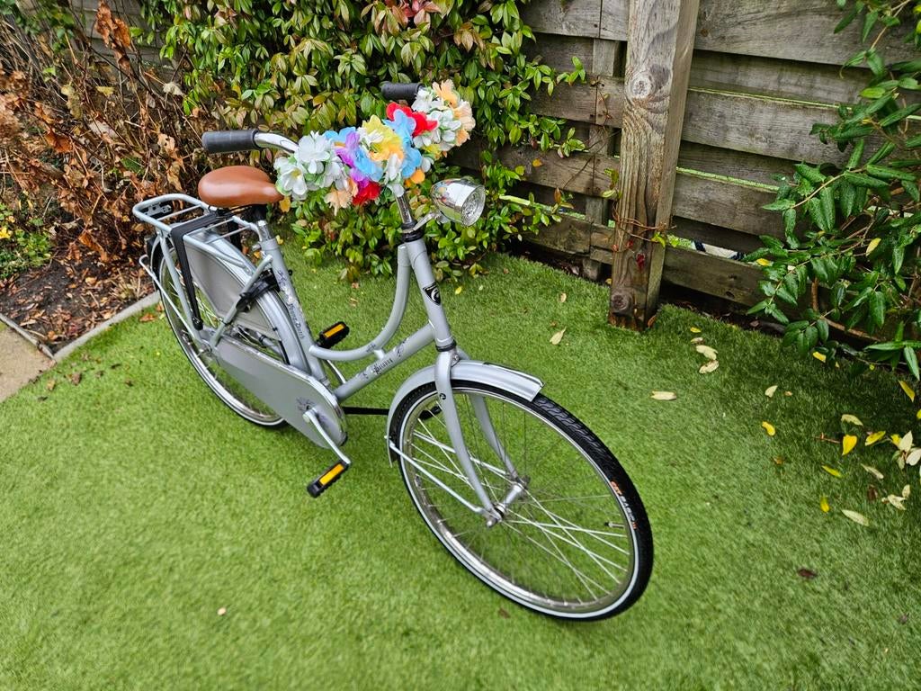 kinderfiets 24 inch met terugtraprem., Fietsen en Brommers, Fietsen | Meisjes, Ophalen, Gebruikt, 24 inch, Batavus