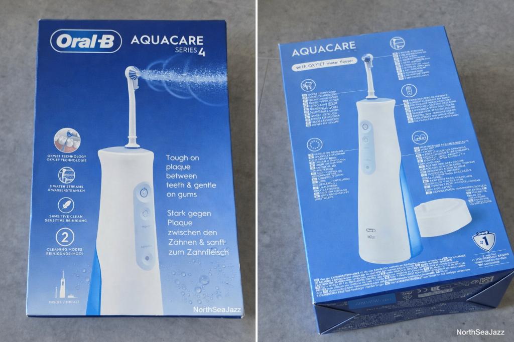 Oral-B Aquacare Series 4 waterflosser-nieuw in doos BON Gara, Ophalen of Verzenden, Nieuw, Mondverzorging