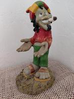 Rasta man beeldje - 28 cm hoog, 13 cm breed, Verzamelen, Beelden en Beeldjes, Ophalen of Verzenden, Gebruikt, Mens