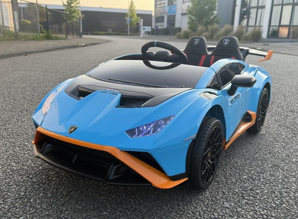 Lamborghini Huracan STO 12v Drift – 9km per uur – Leder NIEU, Ophalen of Verzenden, Nieuw