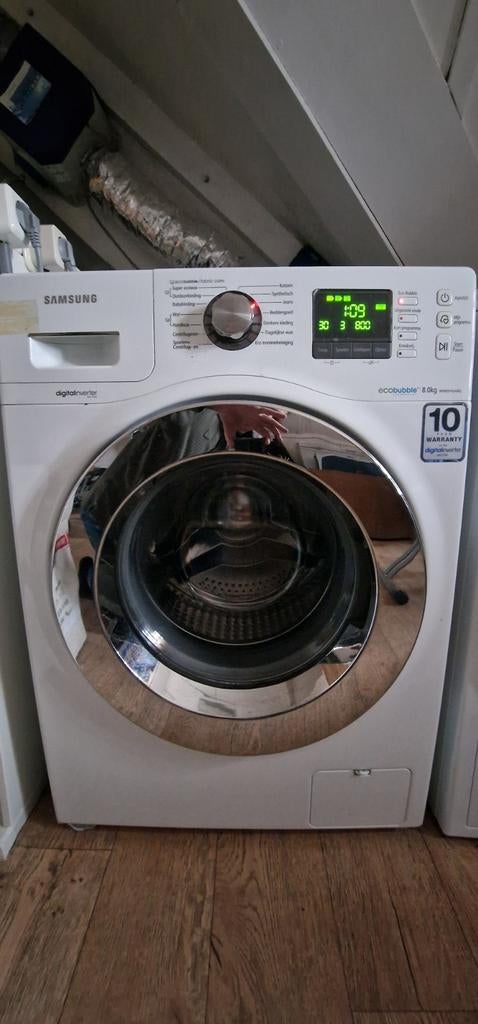 Samsung wasmachine ecobubbel, Witgoed en Apparatuur, Wasmachines, 8 tot 10 kg, Ophalen, 1200 tot 1600 toeren, 85 tot 90 cm