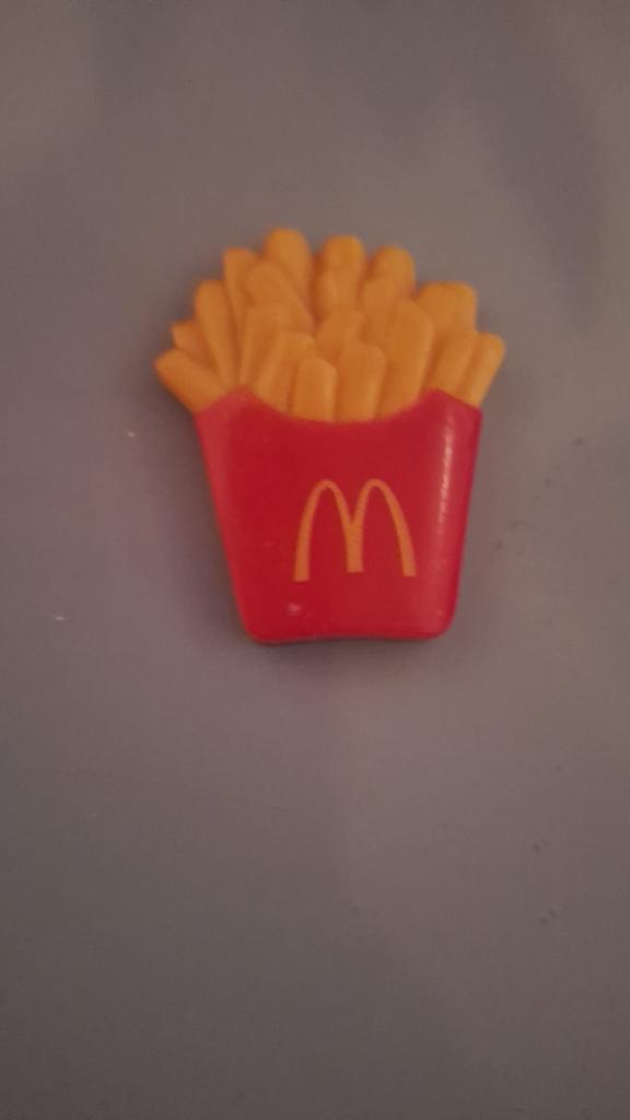 Zeldzame vintage McDonald's frietjes magneet, Ophalen, Gebruikt