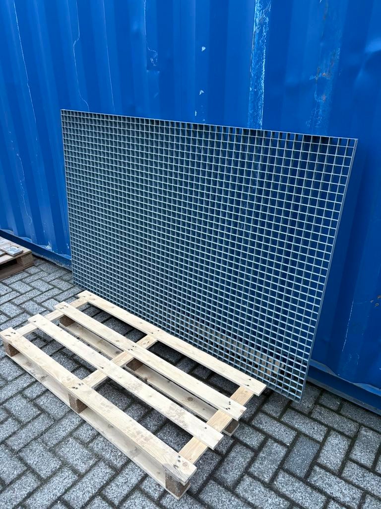 Looproosters/vloerroosters 172x116 cm, Doe-het-zelf en Verbouw, Metalen, Ophalen, Zo goed als nieuw
