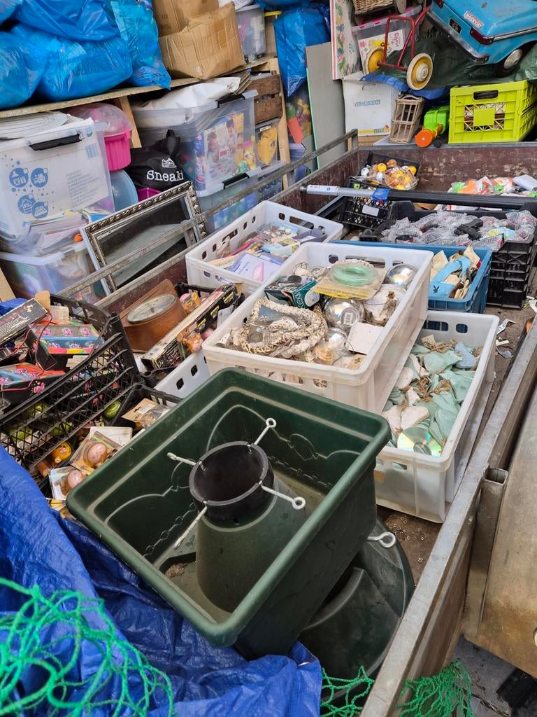 Rommelmarktspullen, Ophalen