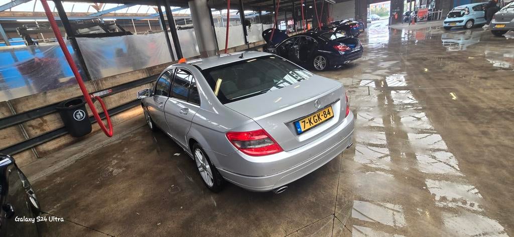 Mercedes-Benz C-Klasse 3.0 CDI C350 Sedan AUT 2010 Grijs, Auto's, Mercedes-Benz, Automaat, 1800 kg, Leder en Stof, 2987 cc