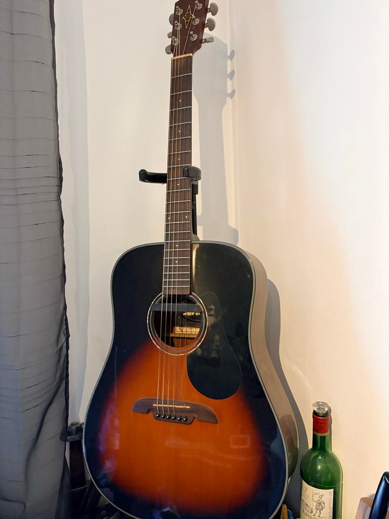 Alvarez RD20SSB Sunburst Westerngitaar met Fishman element, Ophalen of Verzenden, Gebruikt, Western- of Steelstringgitaar, Met (piezo-)element