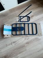 Cortina basisdeel en voordrager 28" mat blauw NOOIT GEBRUIKT, Fietsen en Brommers, Fietsaccessoires | Bagagedragers, Ophalen of Verzenden