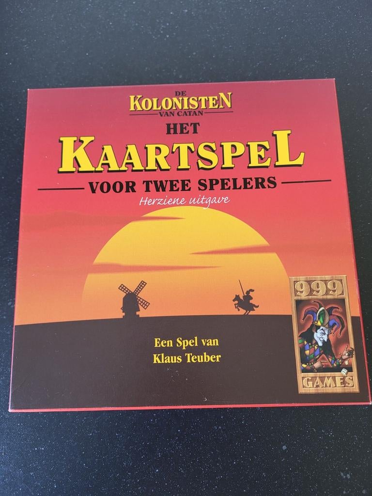 Kolonisten van Catan: Het Kaartspel voor Twee Spelers, Ophalen of Verzenden, Nieuw