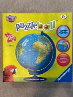 Ravensburger puzzleball - wereldbol 20cm - 180st, Ophalen of Verzenden, Minder dan 500 stukjes, Zo goed als nieuw, Rubik's of 3D-puzzel