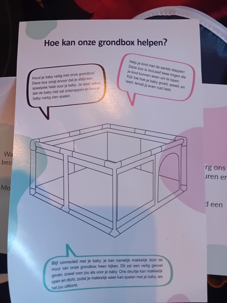 Grondbox, Ophalen, Nieuw, Vierkant