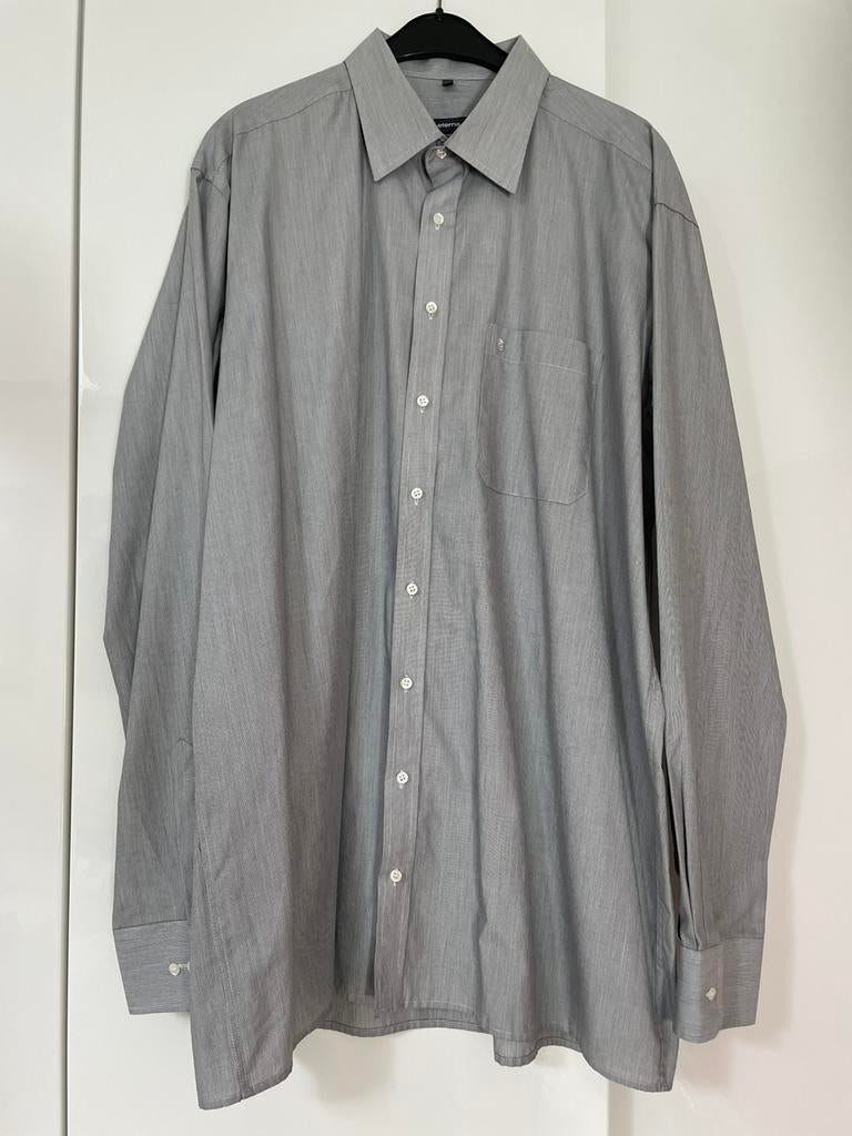 Eterna overhemd comfort fit maat 44 fijn grijs gestreept, Kleding | Heren, Overhemden, Ophalen of Verzenden, Zo goed als nieuw