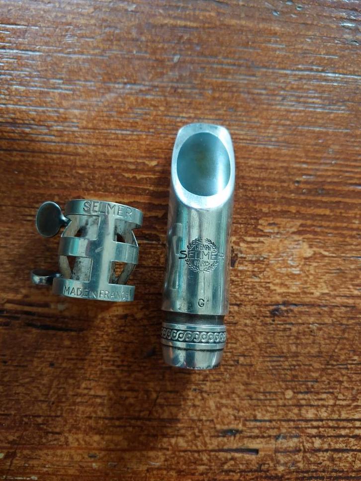 Selmer sopraan scroll shank Soloist metal - G, Muziek en Instrumenten, Blaasinstrumenten | Saxofoons, Alt, Ophalen of Verzenden