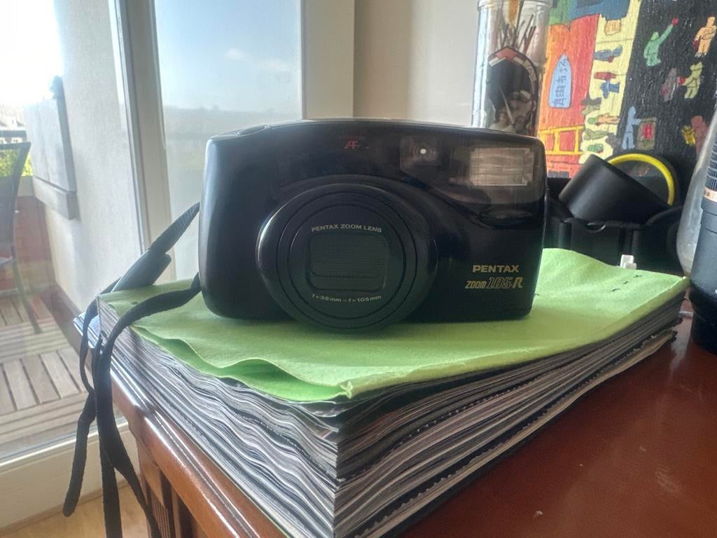 PENTAX Zoom 105-R Analoge Camera, Audio, Tv en Foto, Fotocamera's Analoog, Ophalen of Verzenden, Gebruikt, Compact, Pentax