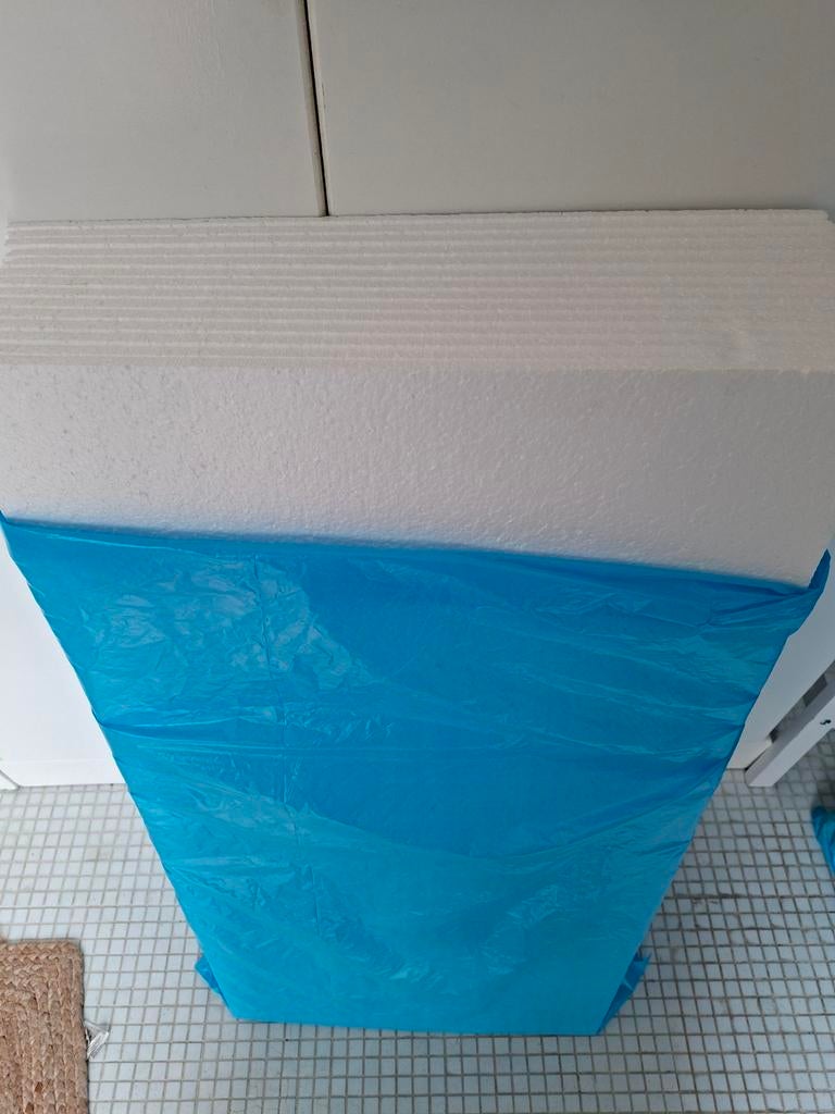 Piepschuim isolatieplaten 14 x, Ophalen of Verzenden, Piepschuim (Tempex), Minder dan 4 cm, 15 m² of meer