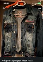 Vingino spijkerjack maat 16, Kinderen en Baby's, Kinderkleding | Maat 176, Ophalen of Verzenden, Zo goed als nieuw, Jongen of Meisje