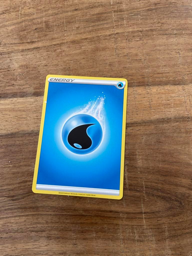 Pokémon Water Energy Kaart - Zo goed als nieuw, Ophalen of Verzenden, Zo goed als nieuw, Losse kaart