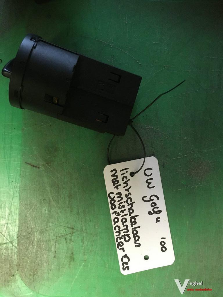 Vw Golf 4 bwjr 2000 lichtschakelaar met mistlamp, Gebruikt, -, -, Ophalen of Verzenden