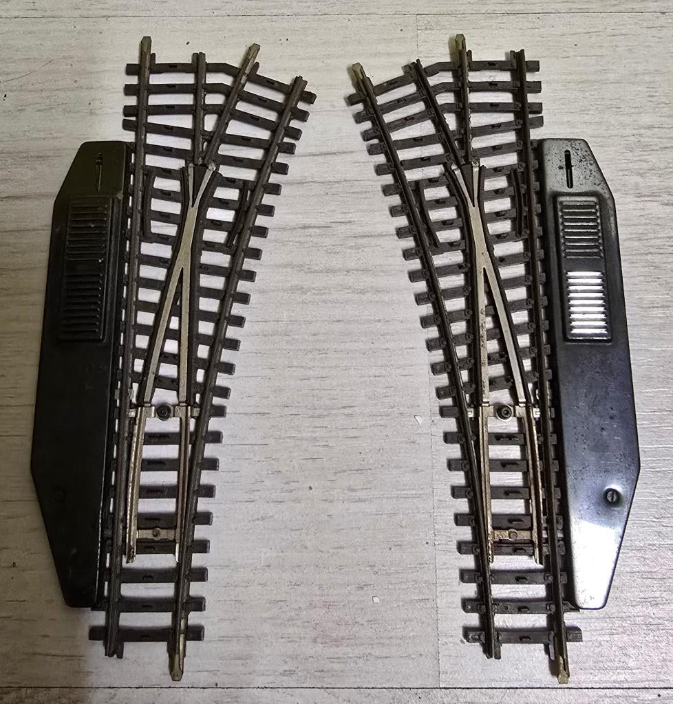 Märklin K-rail 2x handwissel 2164, Hobby en Vrije tijd, Wisselstroom, Gebruikt, Rails, Ophalen of Verzenden