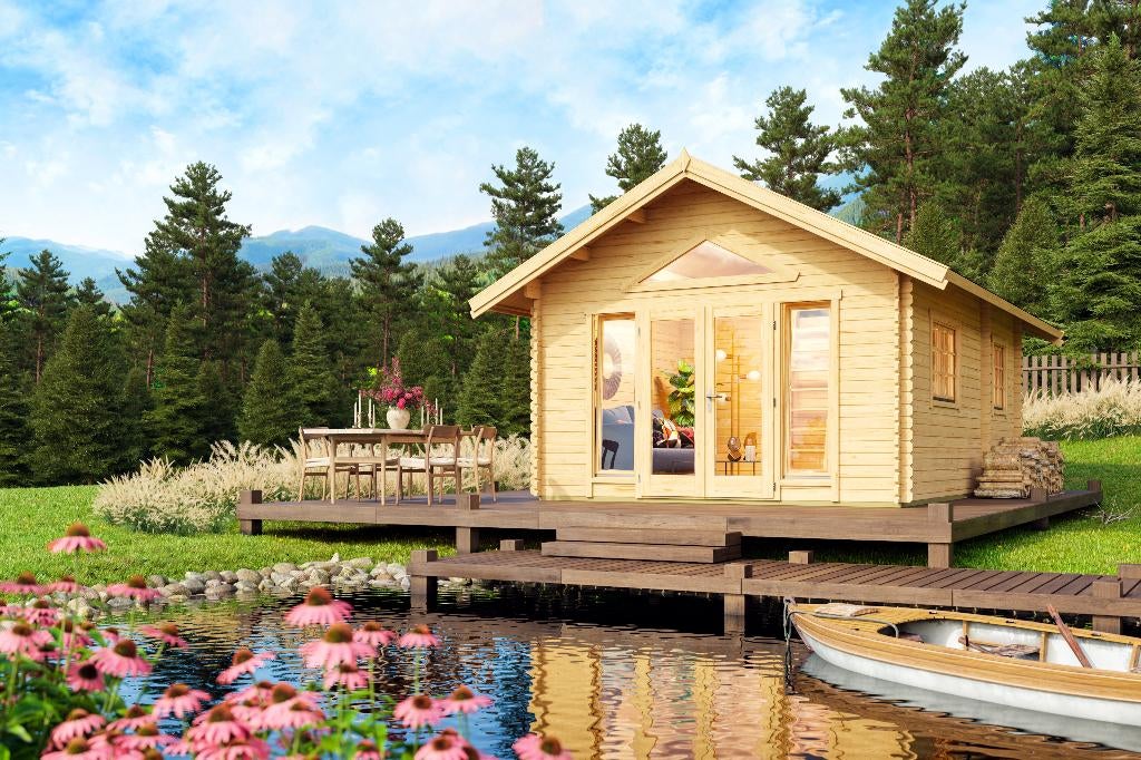 Blokhut Chalet Caroline 2.2 40mm, Verzenden, Nieuw