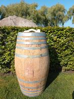 Regenton Eikenhouten Wijnvat Sigaarmodel 275 liter, Tuin en Terras, Regentonnen, 150 liter of meer, Ophalen, Nieuw, Hout