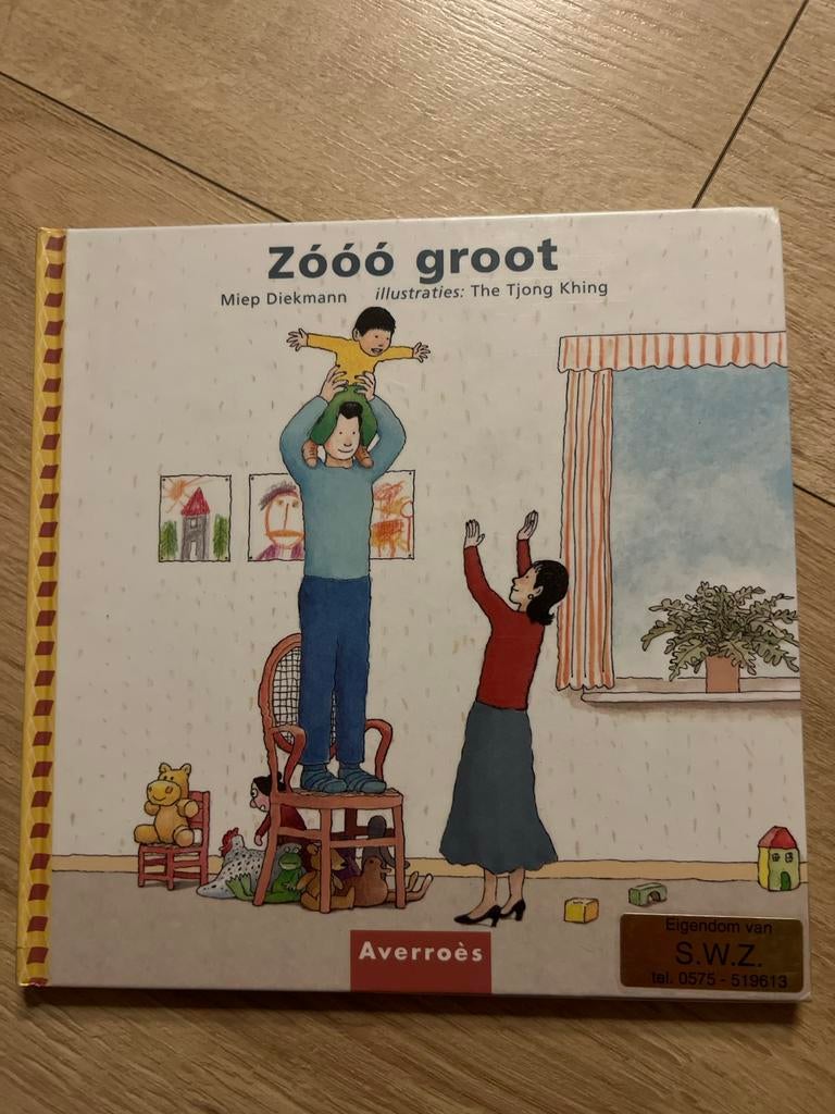 Zóóó groot - Miep Diekmann & The Tjong Khing, Ophalen of Verzenden, Gelezen, Fictie algemeen