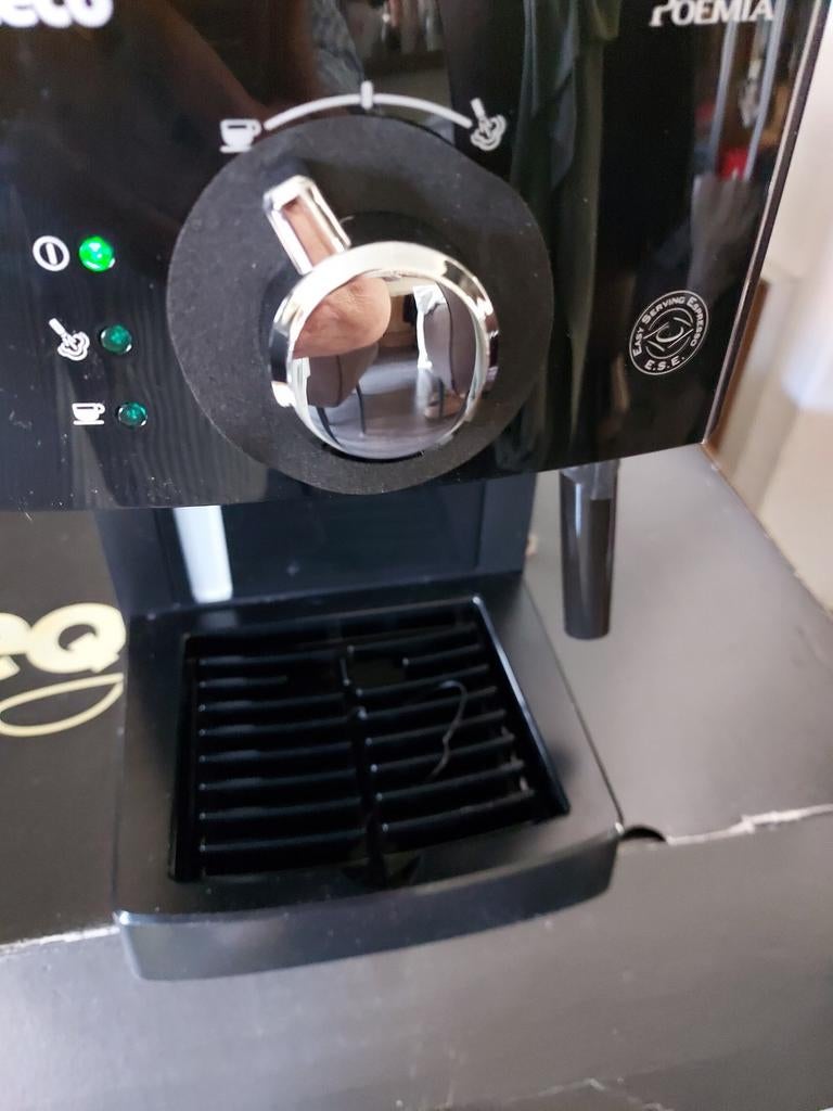 Saeco Poemia Espresso Apparaat - Zo goed als nieuw, Witgoed en Apparatuur, Koffiezetapparaten, Espresso apparaat, Nieuw, Gemalen koffie