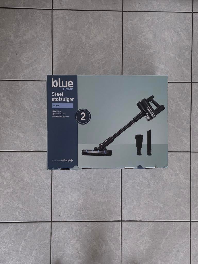 Nieuwe Steelstofzuiger 450W blue home, Ophalen of Verzenden