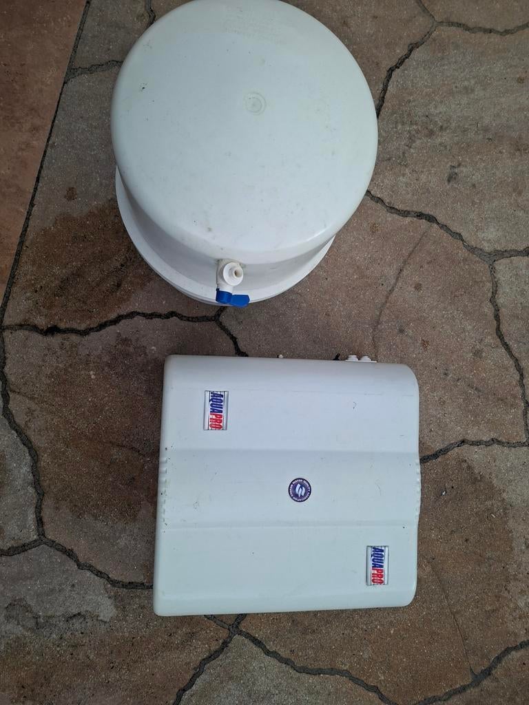 Moet nu weg: Osmose systeem Aqua Pro inclusief kraan, Witgoed en Apparatuur, Waterontharders, Ophalen, Gebruikt