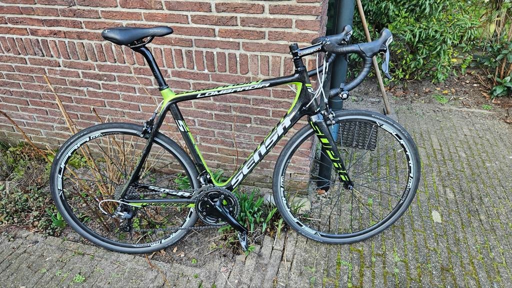 Sensa Lombardia 2015 Ultegra racefiets - Maat 58, Fietsen en Brommers, Fietsen | Racefietsen, 28 inch, Gebruikt, Carbon, 57 tot 61 cm