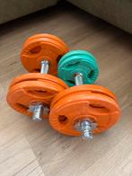 Dumbbells met schijven, Ophalen, Gebruikt, Armen, Dumbbell