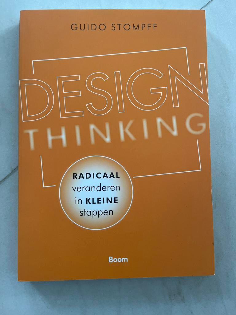 Guido Stompff - Design Thinking, Boeken, Wetenschap, Zo goed als nieuw, Sociale wetenschap, Ophalen of Verzenden
