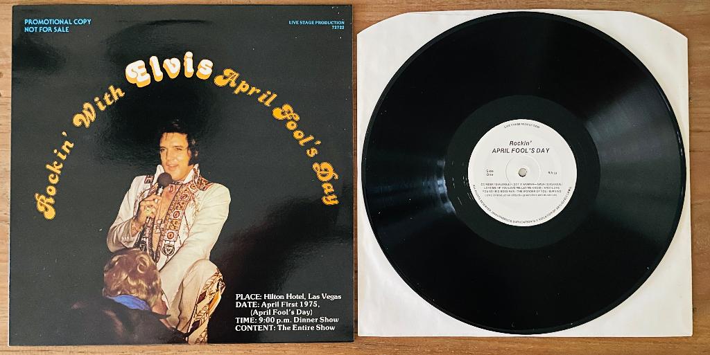 Rockin' With Elvis April Fool's Day - Import LP 1980 (MINT), Verzenden, Zo goed als nieuw, 12 inch, Rock-'n-Roll