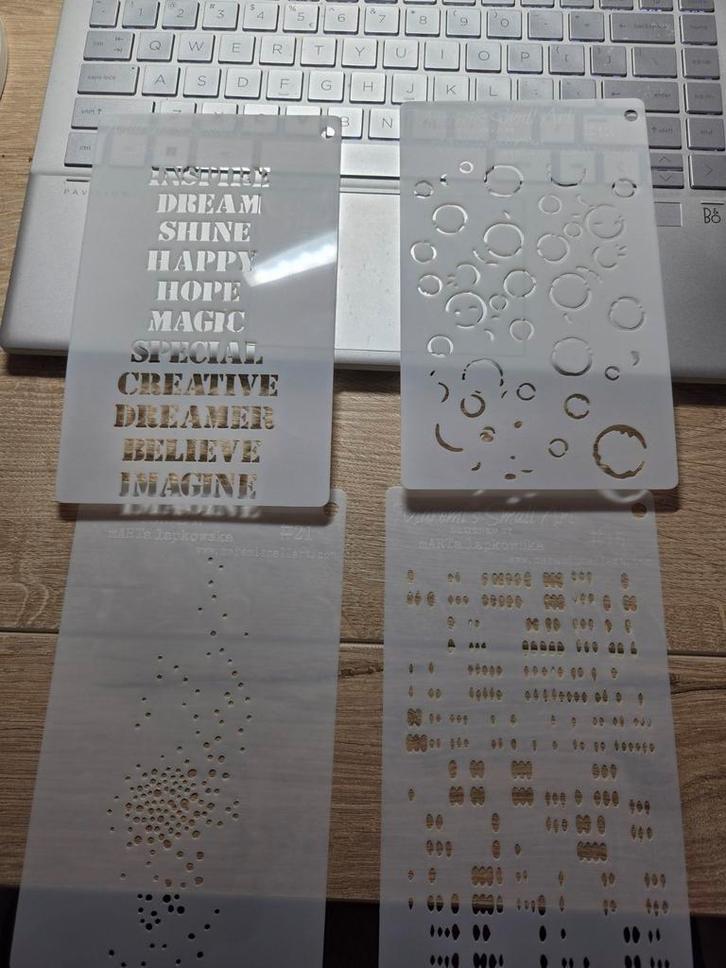 diverse stencils Maremi Small art, Hobby en Vrije tijd, Knutselen, Nieuw, Materiaal, Ophalen of Verzenden