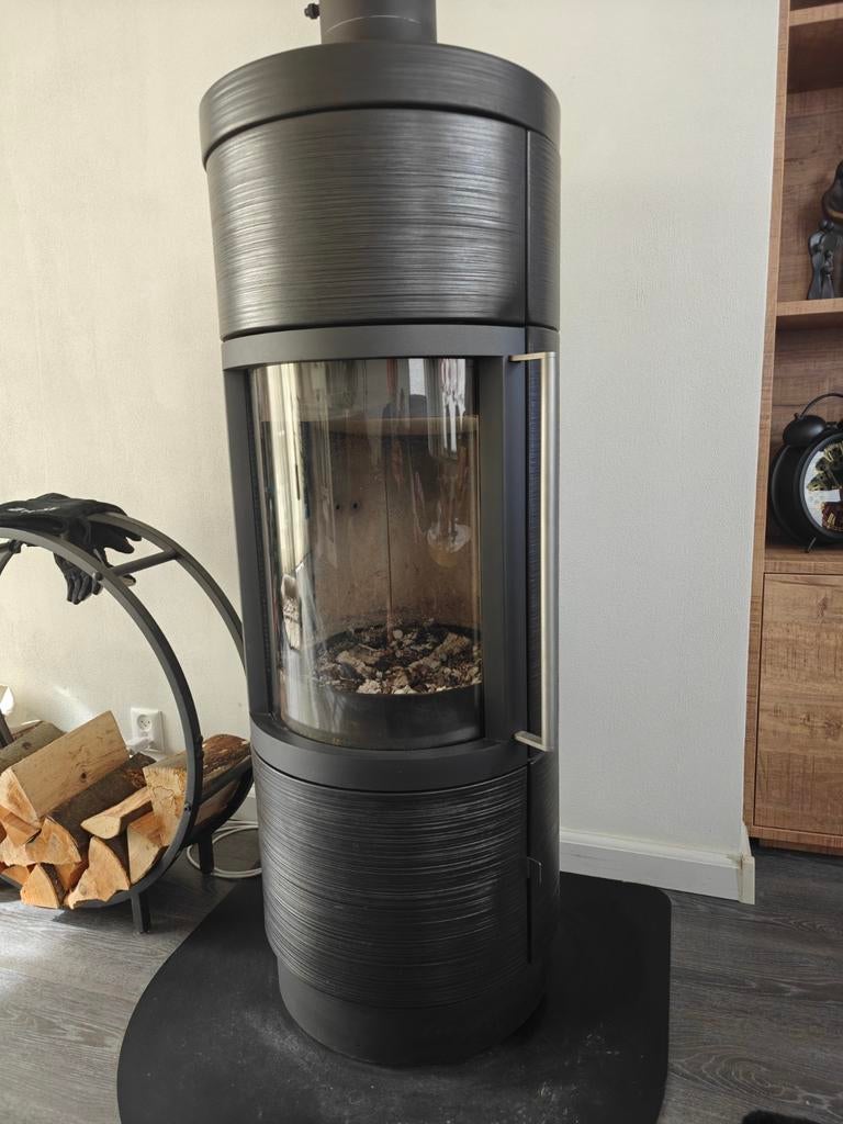 Hase Lima IQ A+ houtkachel Volautomatisch met app-koppeling, Ophalen, Zo goed als nieuw, Hout, Houtkachel