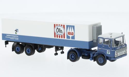 Brekina 1: 87 DAF FT 2600 SZ - Iglo-Ola - Binfürst Transport, -, -, Nieuw, Ophalen of Verzenden