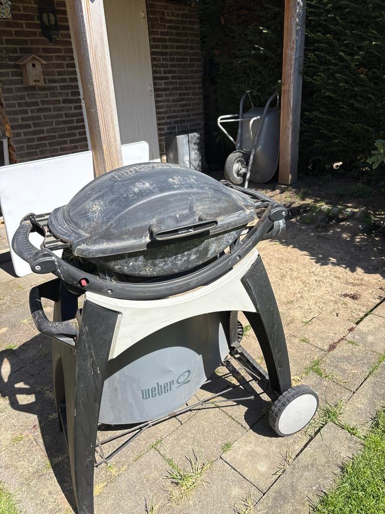 Weber Q barbecue - Gebruikt, opknapper, Tuin en Terras, Gasbarbecues, Ophalen of Verzenden, Gebruikt