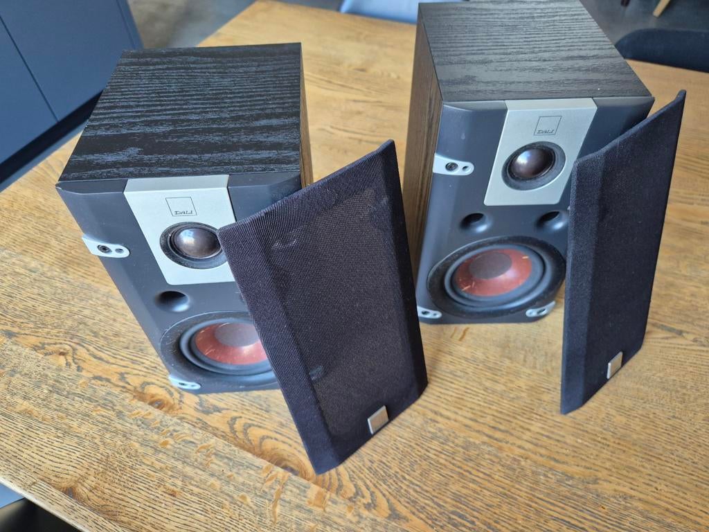 Dali Lektor 1 Luidsprekers - Compact en Krachtig Geluid, Gebruikt, Minder dan 60 watt, Front, Rear of Stereo speakers, Ophalen