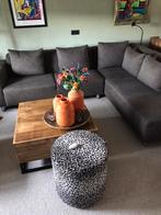 Mooi prima grote hoekbank in mooie tweed stof VT wonen, Ophalen, Zo goed als nieuw, Stof