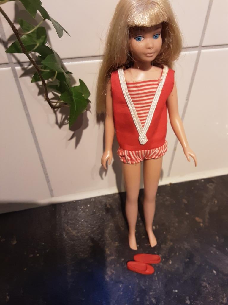 Barbie Skipper Vintage Straight leggs, Verzamelen, Ophalen of Verzenden, Zo goed als nieuw, Fashion Doll