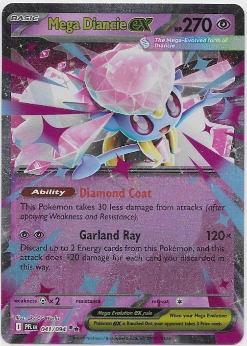Phantasmal Flames,  Mega Diancie [ex] 41/94, Verzenden, Nieuw, Losse kaart