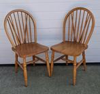 28 Oirschot windsor stoelen cafestoelen hout Vintage bistro, Bruin, Ophalen of Verzenden, Zo goed als nieuw, Vijf, Zes of meer stoelen