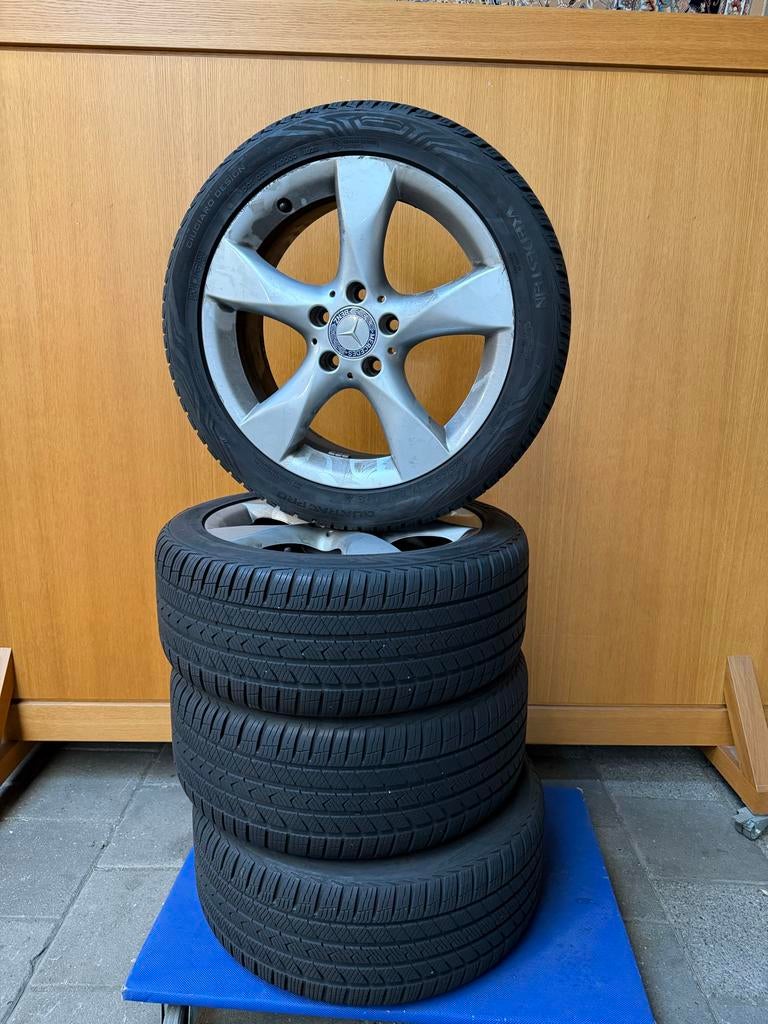 Mercedes velgen met Vredestein banden, Auto-onderdelen, Banden en Velgen, Ophalen, Gebruikt, 16 inch, Banden en Velgen