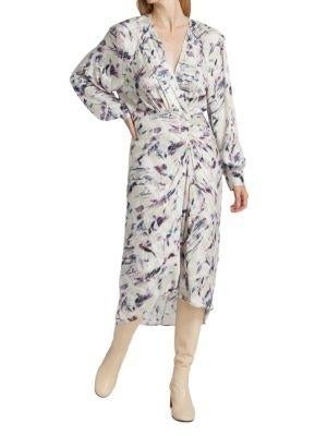 IRO Jurk Maat 38-40, Kleding | Dames, Jurken, Zo goed als nieuw, Maat 38/40 (M), Overige kleuren, Onder de knie, Verzenden