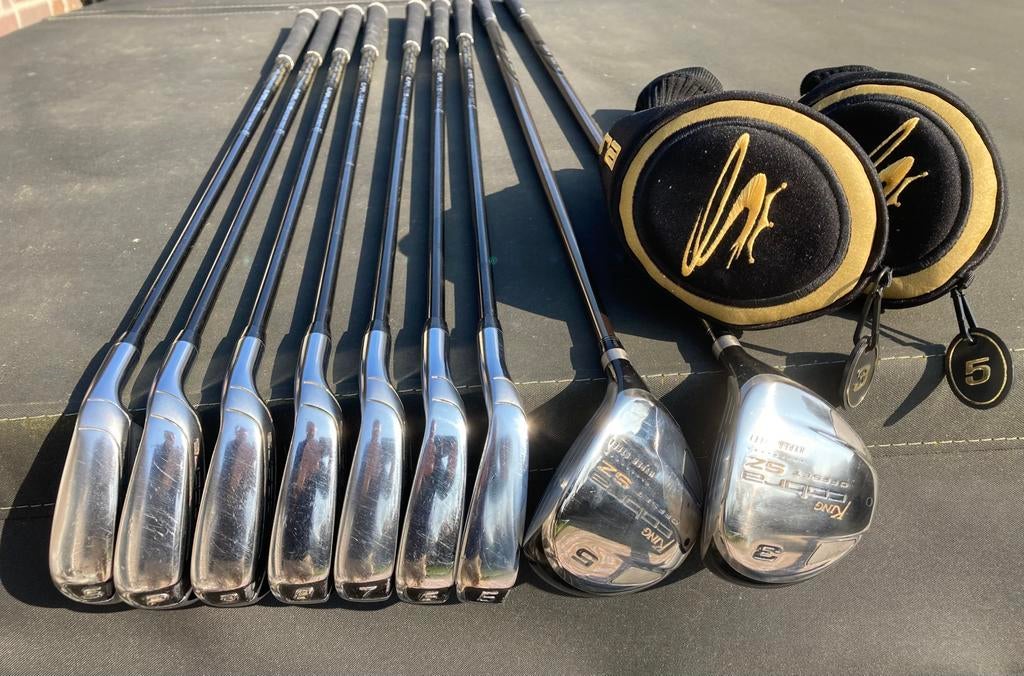 Cobra king F-max golfset 5-SW + houten 3 en 5, Overige merken, Set, Gebruikt, Ophalen of Verzenden