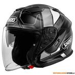 Shoei J-Cruise 3 Whizzy Jethelm, Zwart-Blauw, Motoren, Kleding | Motorhelmen, Ophalen of Verzenden, Nieuw met kaartje