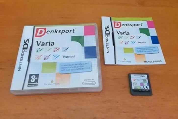 DS | Denksport Varia, Spelcomputers en Games, Games | Nintendo DS, Gebruikt, 1 speler, Vanaf 3 jaar, Ophalen of Verzenden