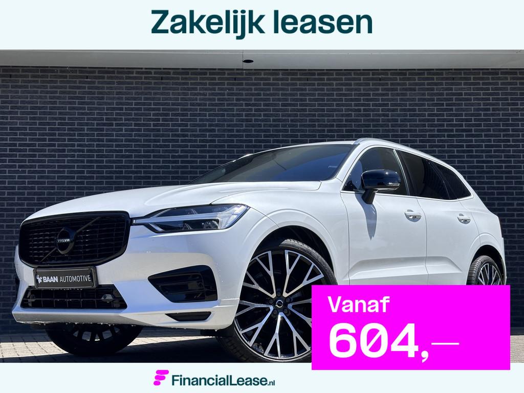 Volvo XC60 2.0 T5 R-Design | 22 inch | Adaptive Cruise contr, Gebruikt, 4 cilinders, Leder en Stof, Wit